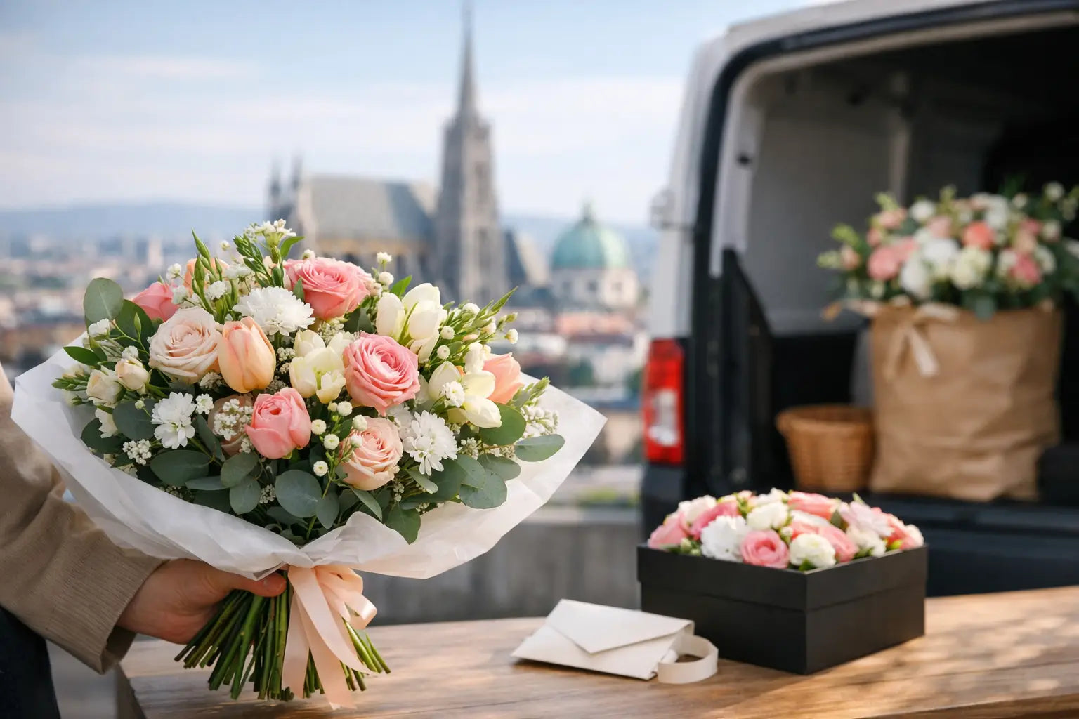 Blumendienst Wien: schnell, frisch, persönlich