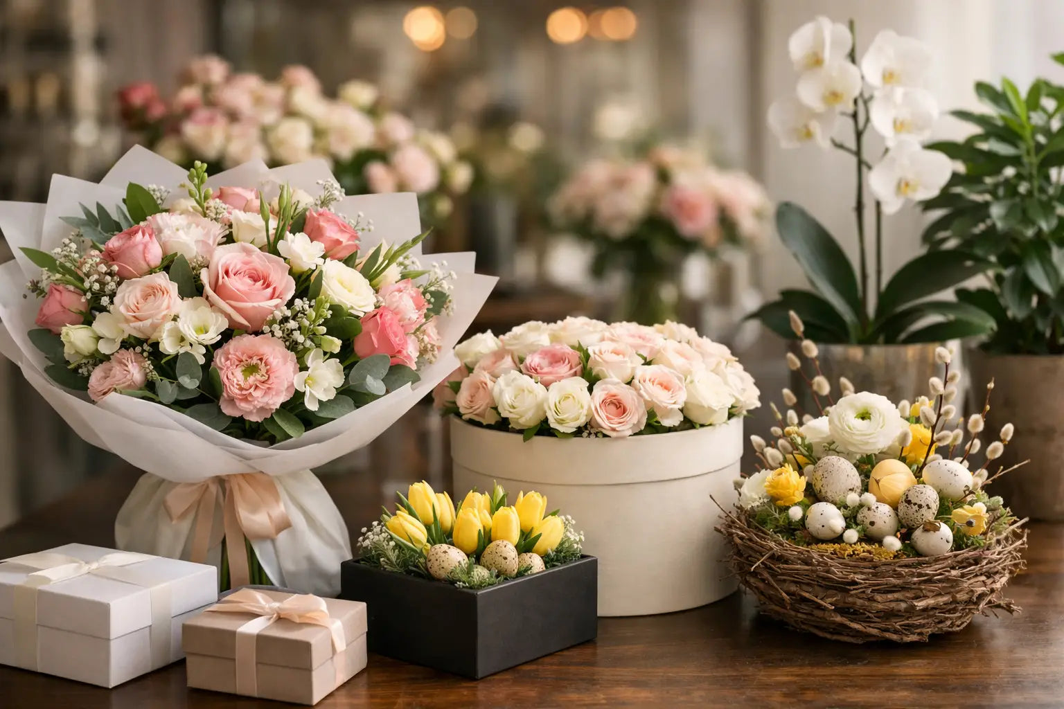 Hoch bewertetes Blumengeschäft in Österreich