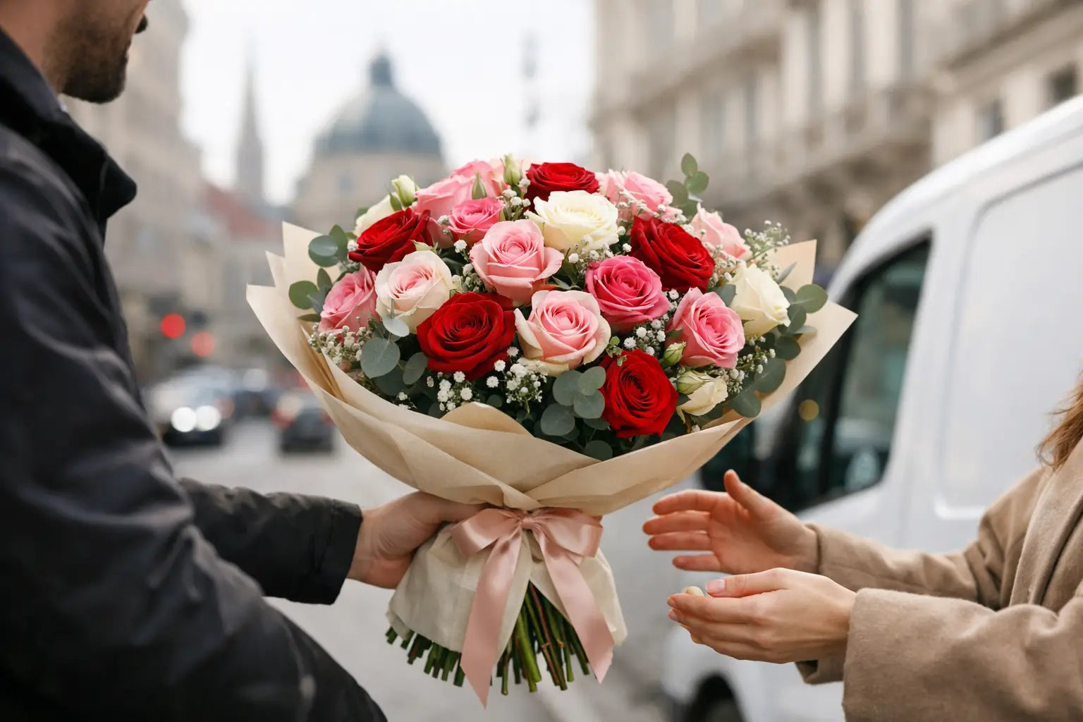 Roses Delivery Vienna - so klappt es sicher