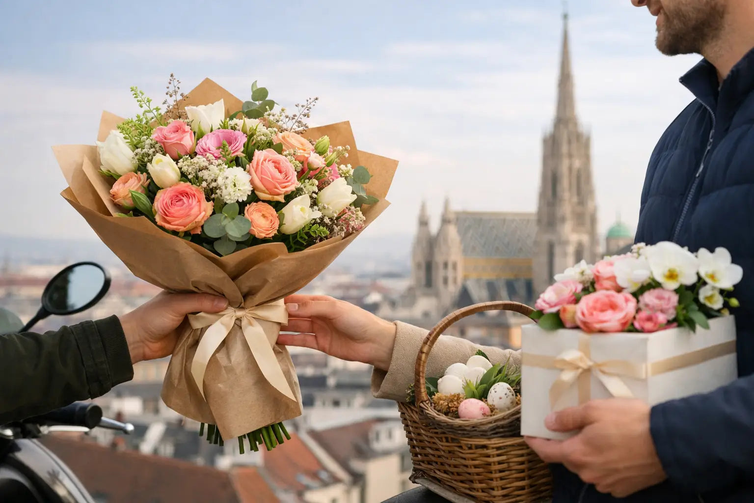 Blumenzustellung Wien - so klappt es heute