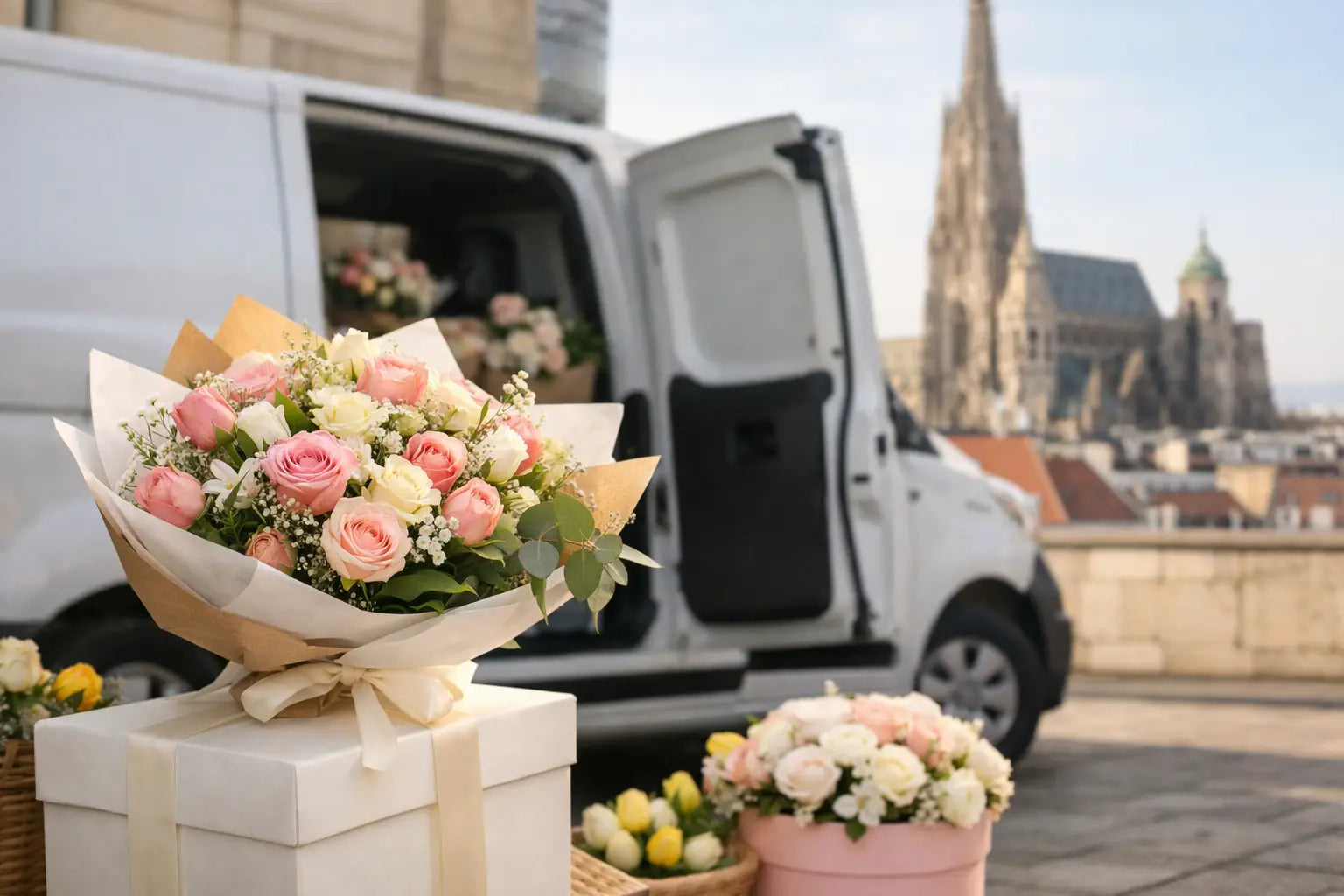 Blumenversand Österreich günstig nach Wien