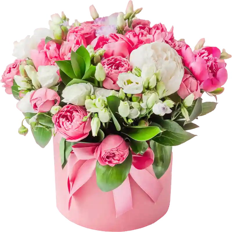 Blumenboxen Wien – Exklusive Flowerboxen & Arrangements mit eleganten roten Tulpen in einem schicken Glasbehälter