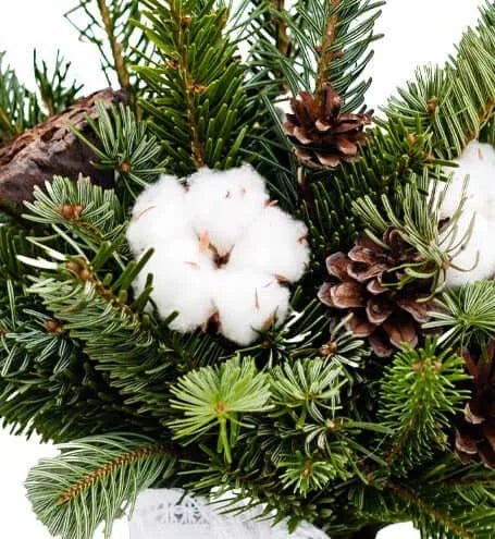 Cotton & Pine Bouquet