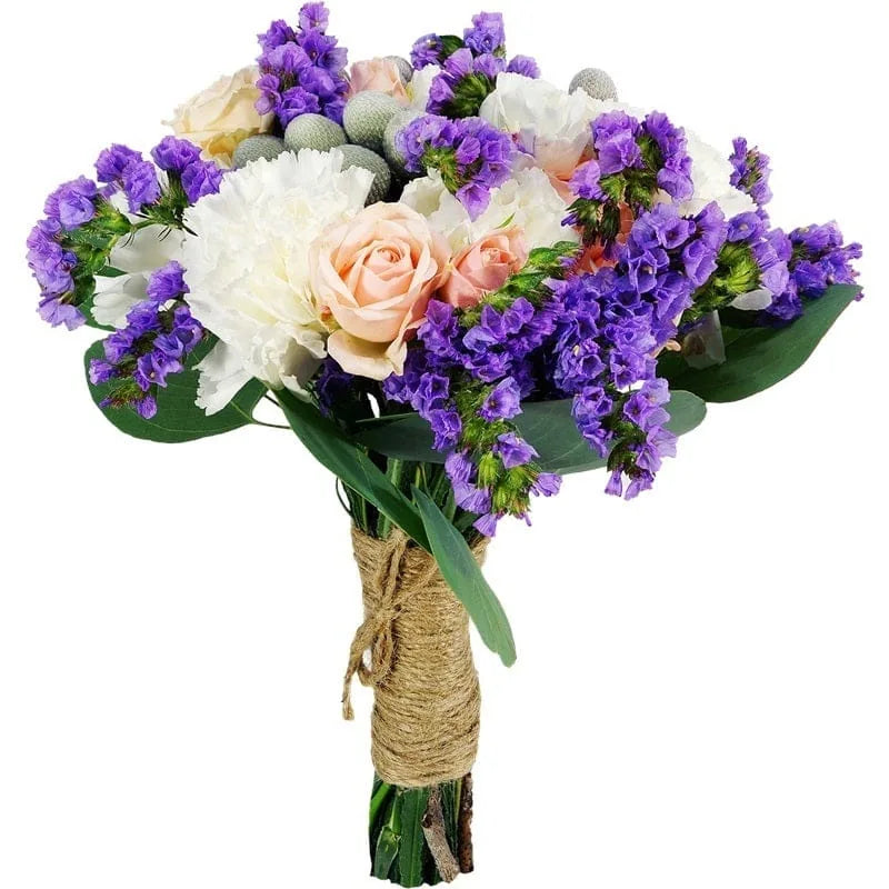 Blumenstrauß mit Lavendel und Rosen