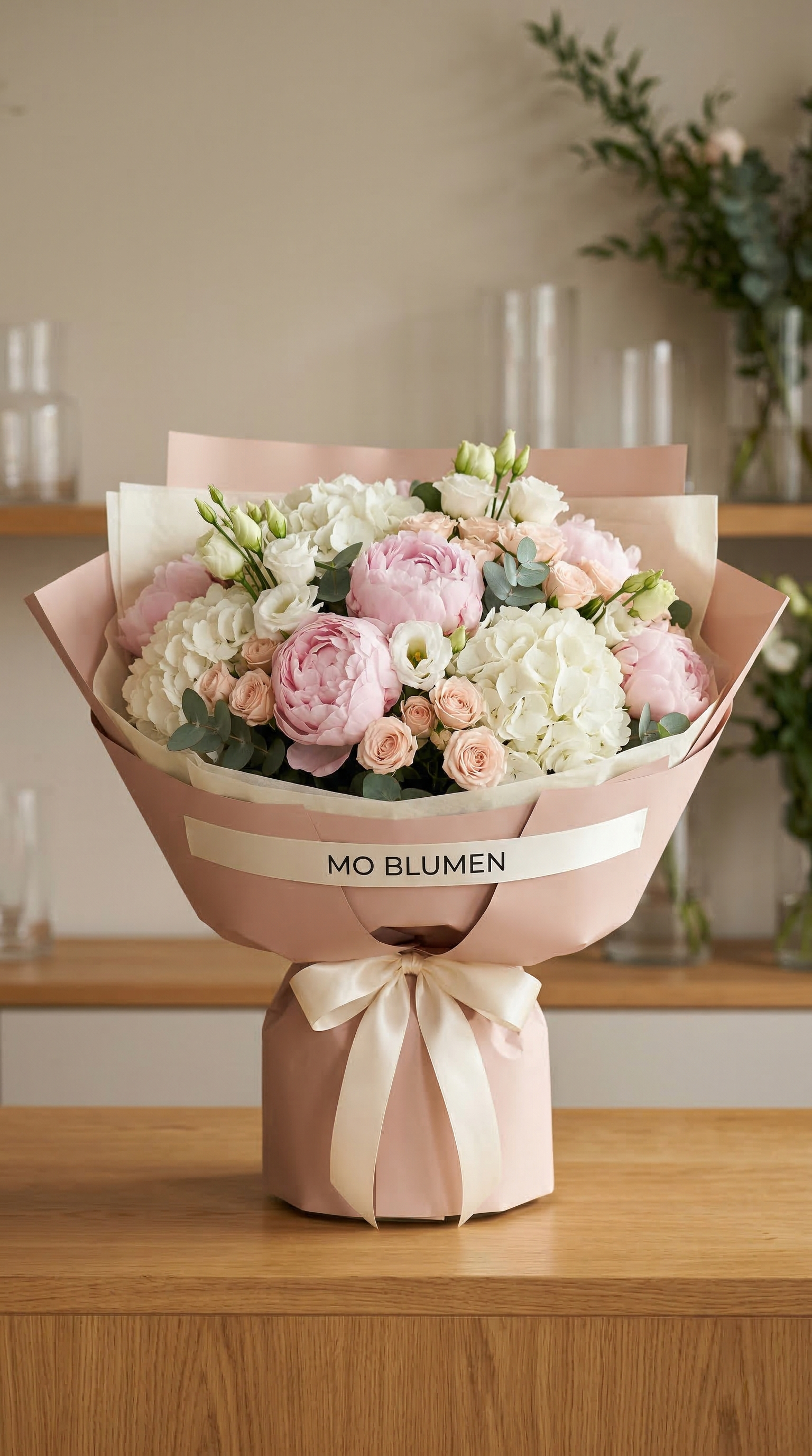 Rosenzauber Ostern - Nahaufnahme Pfingstrosen MO BLUMEN Wien