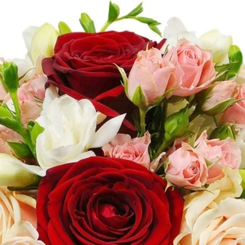 Romantische Rosenmischung