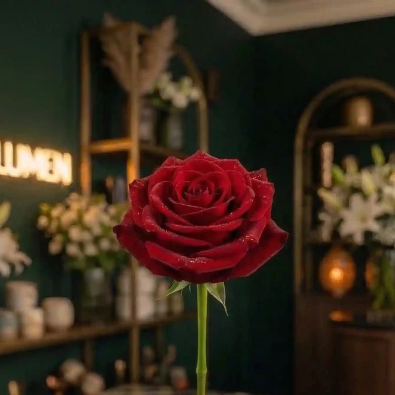 Rote Rose Nahaufnahme – MO BLUMEN Wien