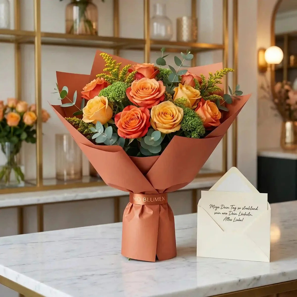 Sunshine Rose Bouquet