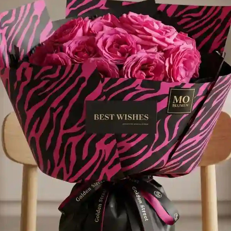 Valentinstag, pinke Rosen, Rosenstrauss, Best Wishes, Geschenk, Blumen Wien, 14. Februar